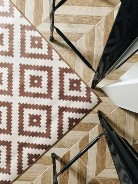 скандинавський коврик велюр