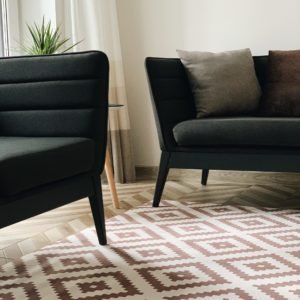 коврик в скандинавському стилі