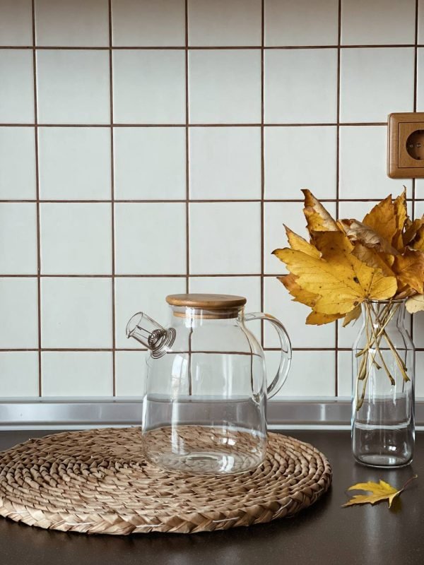 скляний чайник заварник