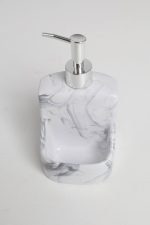 Мармуровий диспенсер для рідкого мила - Зображення 3