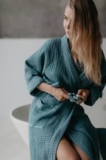 стильний натуральний халат для дому