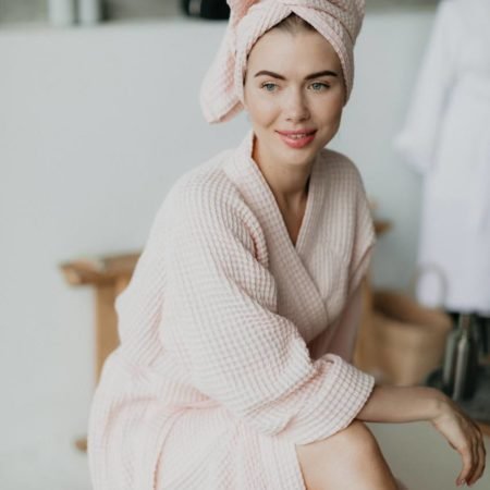 рожевий халат купити