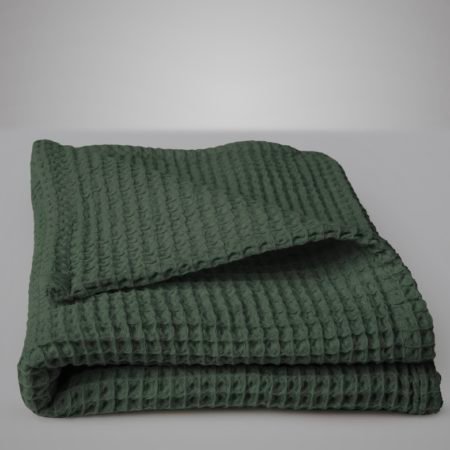 вафельний рушник зелений