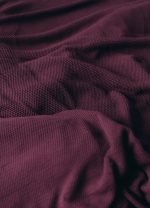 плед покривало на ліжко бордове