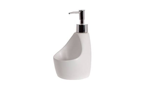 Білий дозатор для рідкого мила - Зображення 3