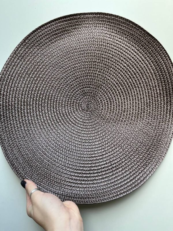 Круглі шоколадні підставки на стіл - Зображення 2