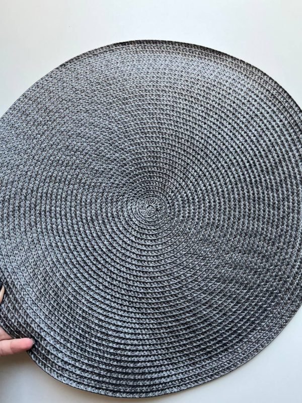 IMAGE 2023-01-20 11:28:38 Круглі графітові підставки під тарілки - Зображення 1