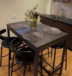 Круглі шоколадні підставки на стіл