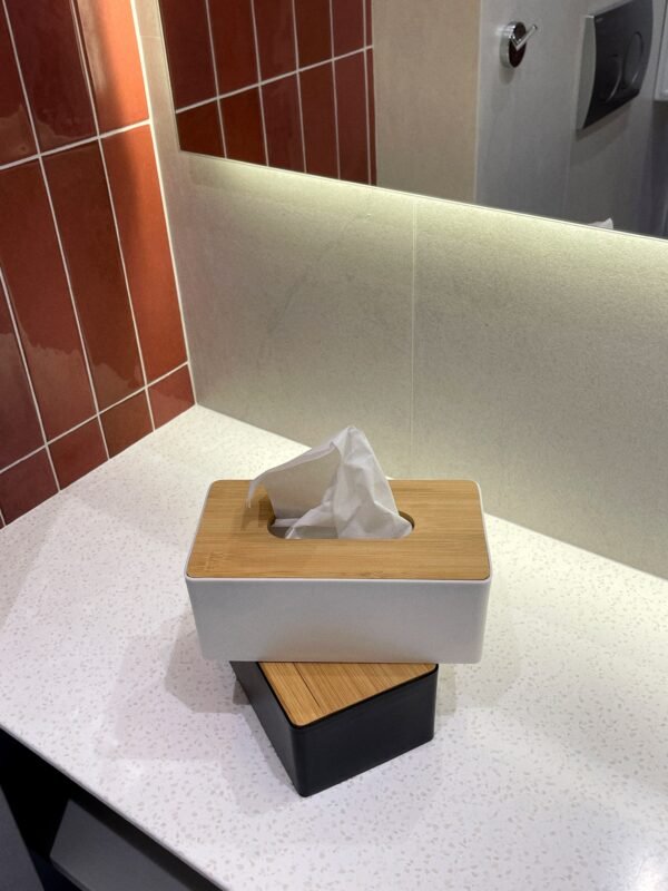 Бокс для серветок чорний - Зображення 2